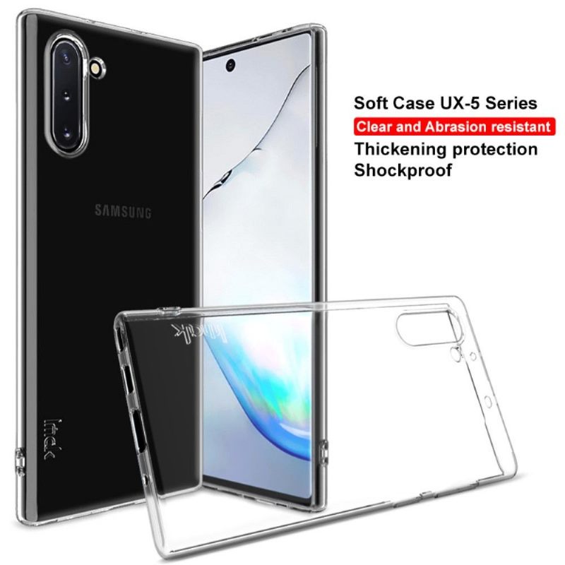 Hoesje voor Samsung Galaxy Note 10 Transparante Siliconen