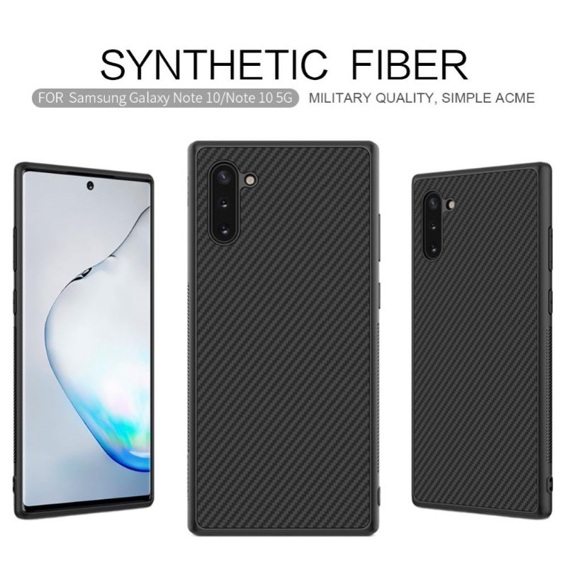 Telefoonhoesje voor Samsung Galaxy Note 10 Bescherming Synthetische Vezel