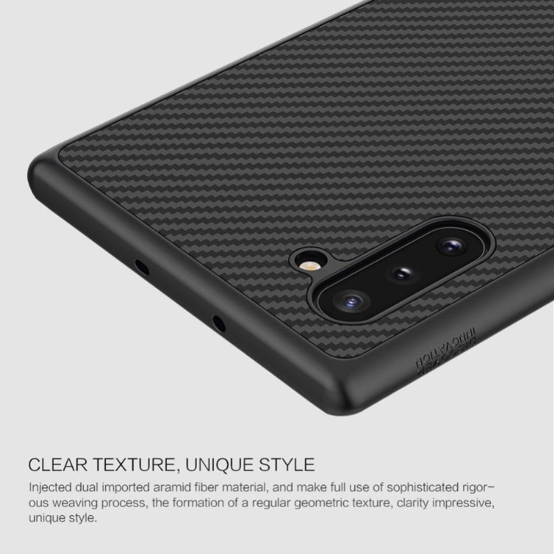 Telefoonhoesje voor Samsung Galaxy Note 10 Bescherming Synthetische Vezel