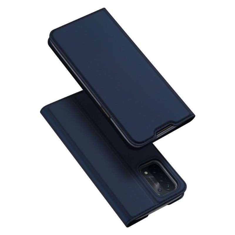 Cover voor Oppo A74 5G / A54 5G Zakelijk Satijneffect