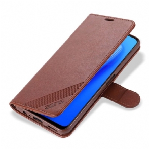Flip Case voor Oppo A74 5G / A54 5G Azns Kunstleer
