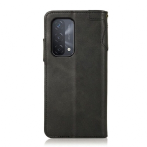 Folio-hoesje voor Oppo A74 5G / A54 5G Anti-fall Khazneh De Klassieker