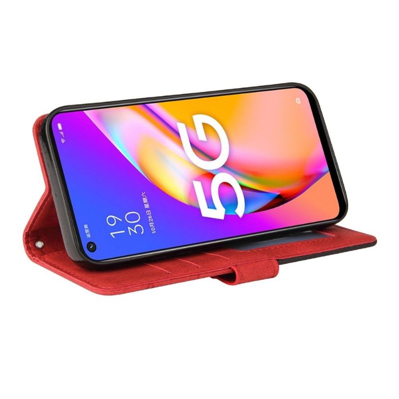 Folio-hoesje voor Oppo A74 5G / A54 5G Bicolor Artistiek