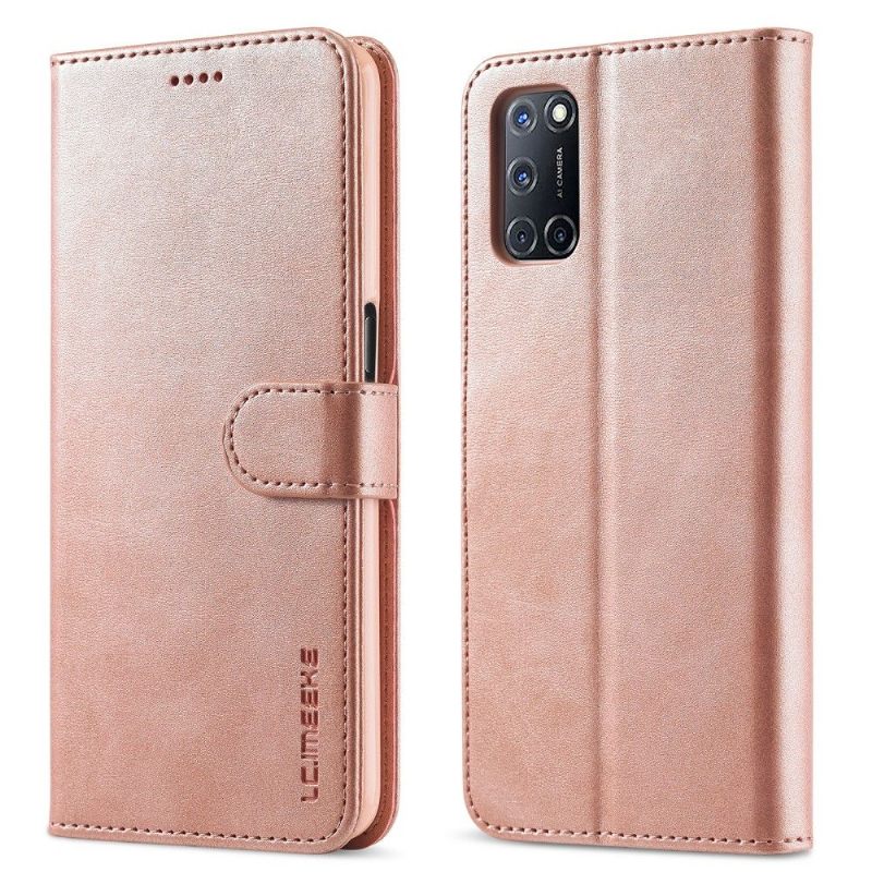 Folio-hoesje voor Oppo A74 5G / A54 5G Lc.imeeke Leereffect