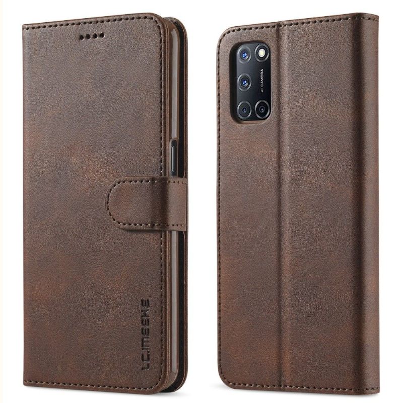 Folio-hoesje voor Oppo A74 5G / A54 5G Lc.imeeke Leereffect