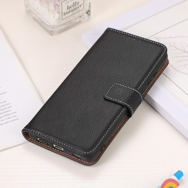 Folio-hoesje voor Oppo A74 5G / A54 5G Nerfachtig Kunstleer