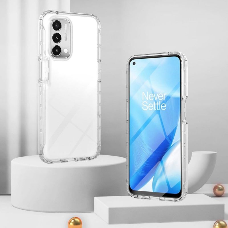 Hoesje voor Oppo A74 5G / A54 5G Gradiënt Met Gehard Glas