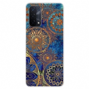 Hoesje voor Oppo A74 5G / A54 5G Oude Mandala