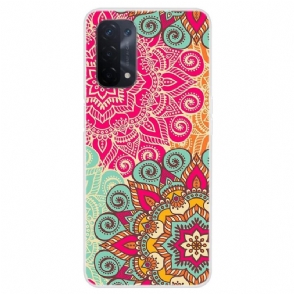 Hoesje voor Oppo A74 5G / A54 5G Retro-mandala