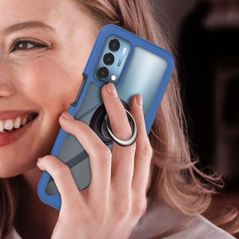Hoesje voor Oppo A74 5G / A54 5G Urban-serie Met Ring