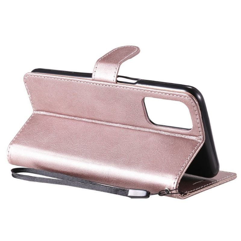 Leren Hoesje voor Oppo A74 5G / A54 5G Bescherming Met Ketting Sylvette
