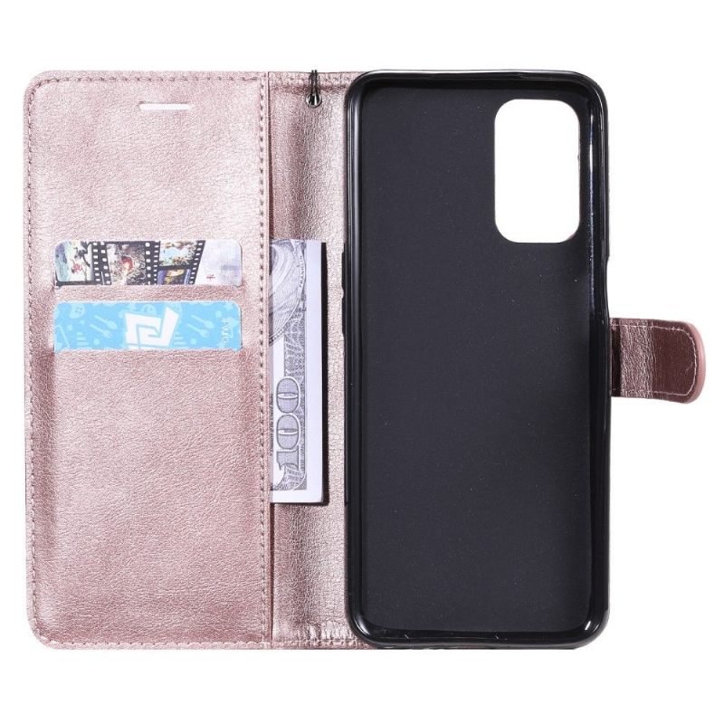 Leren Hoesje voor Oppo A74 5G / A54 5G Bescherming Met Ketting Sylvette