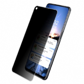 Oppo A54 5G / A74 5G Screenprotector Van Gehard Glas En Privacyfilter