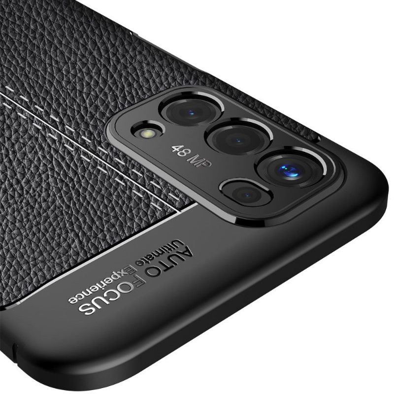 Telefoonhoesje voor Oppo A74 5G / A54 5G Bescherming Gekorrelde Siliconenafwerking