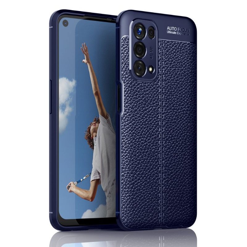 Telefoonhoesje voor Oppo A74 5G / A54 5G Bescherming Gekorrelde Siliconenafwerking