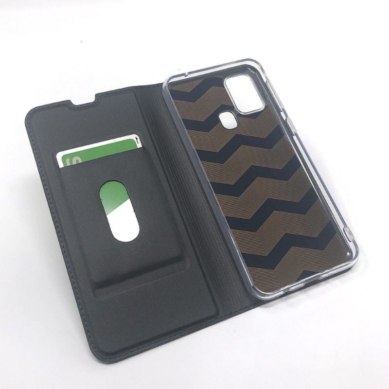 Case voor Samsung Galaxy M31 Folio-hoesje Zwart