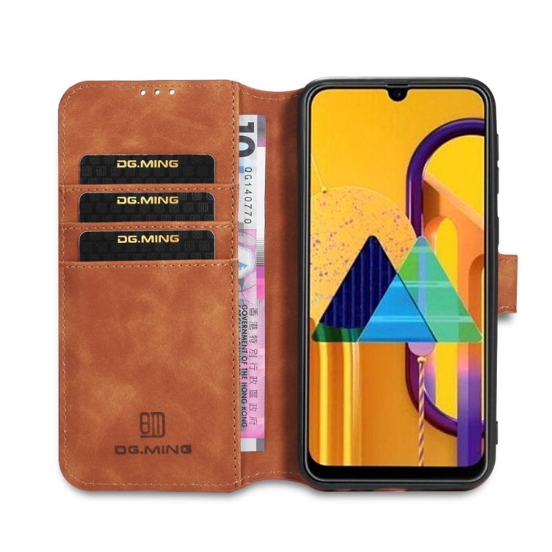 Flip Case voor Samsung Galaxy M31 Dg Ming Retro-stijl