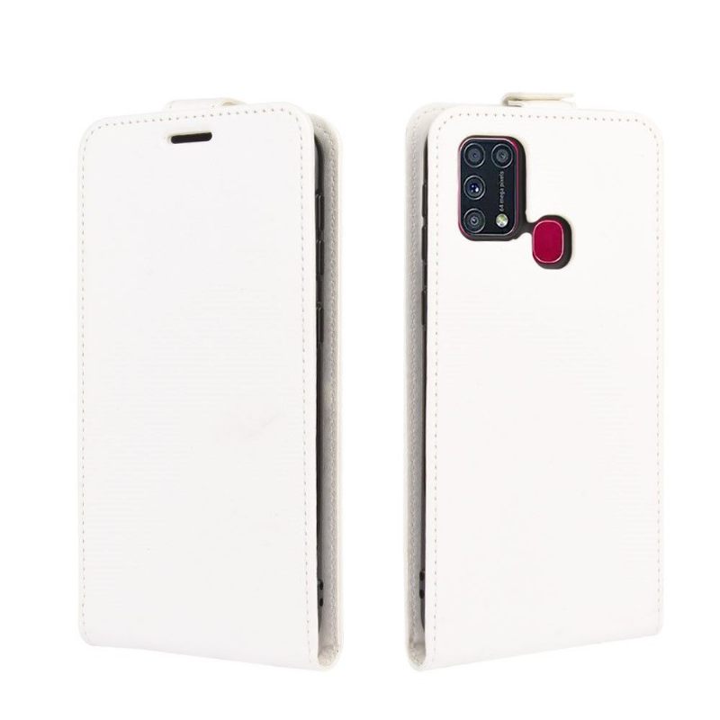 Folio-hoesje voor Samsung Galaxy M31 Anti-fall Verticaal Kunstleer