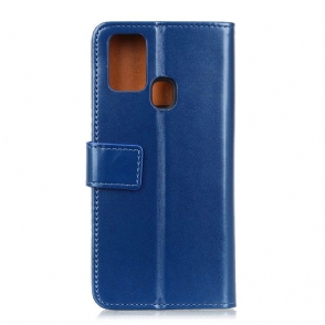 Folio-hoesje voor Samsung Galaxy M31 Melody Kaarthouder - Marineblauw
