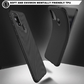 Hoesje voor Samsung Galaxy M31 Anti-fall Geribbelde Effectslang