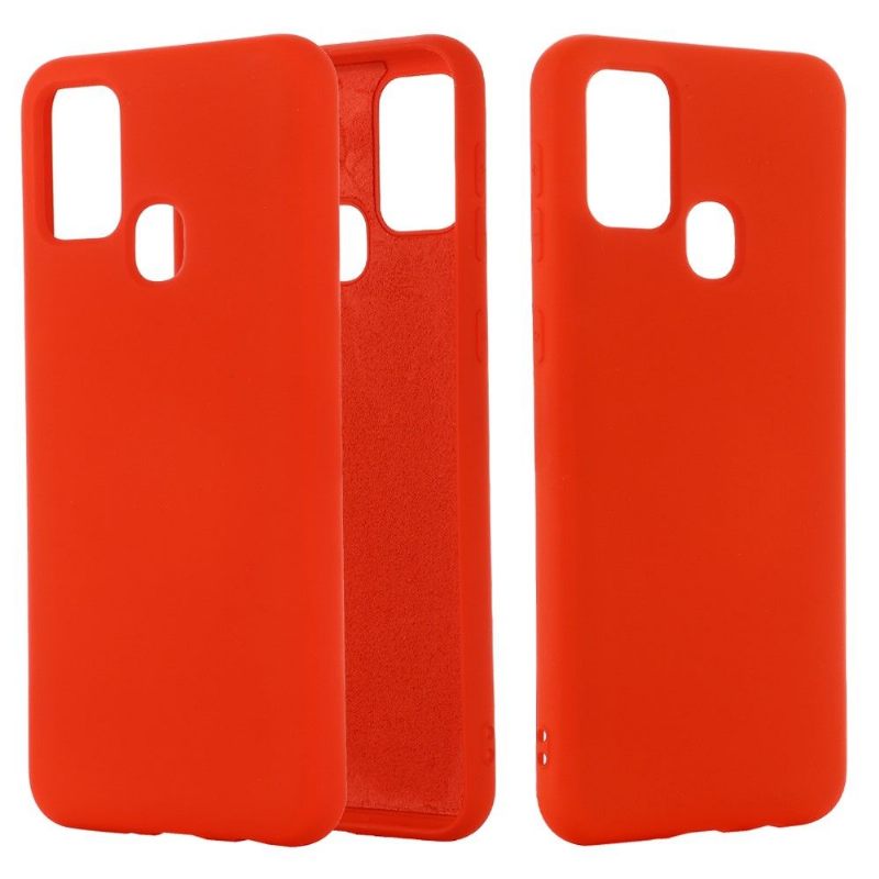 Hoesje voor Samsung Galaxy M31 Puro Vloeibare Siliconen