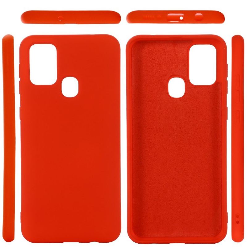 Hoesje voor Samsung Galaxy M31 Puro Vloeibare Siliconen