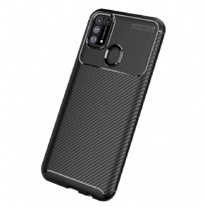 Telefoonhoesje voor Samsung Galaxy M31 Bescherming Karbon Stijlvol