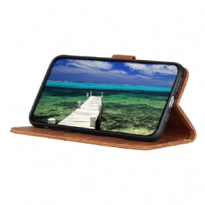 Folio-hoesje voor Motorola Edge 20 Khazneh Retro Bodysuit