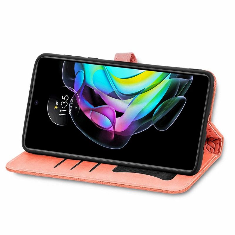 Folio-hoesje voor Motorola Edge 20 Mandalablad