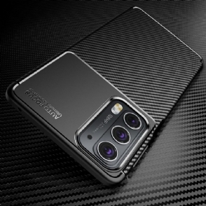 Telefoonhoesje voor Motorola Edge 20 Koolstofvezelstijl