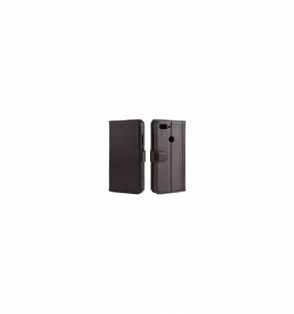 Folio-hoesje voor Xiaomi Mi 8 Lite Premium Leder - Bruin