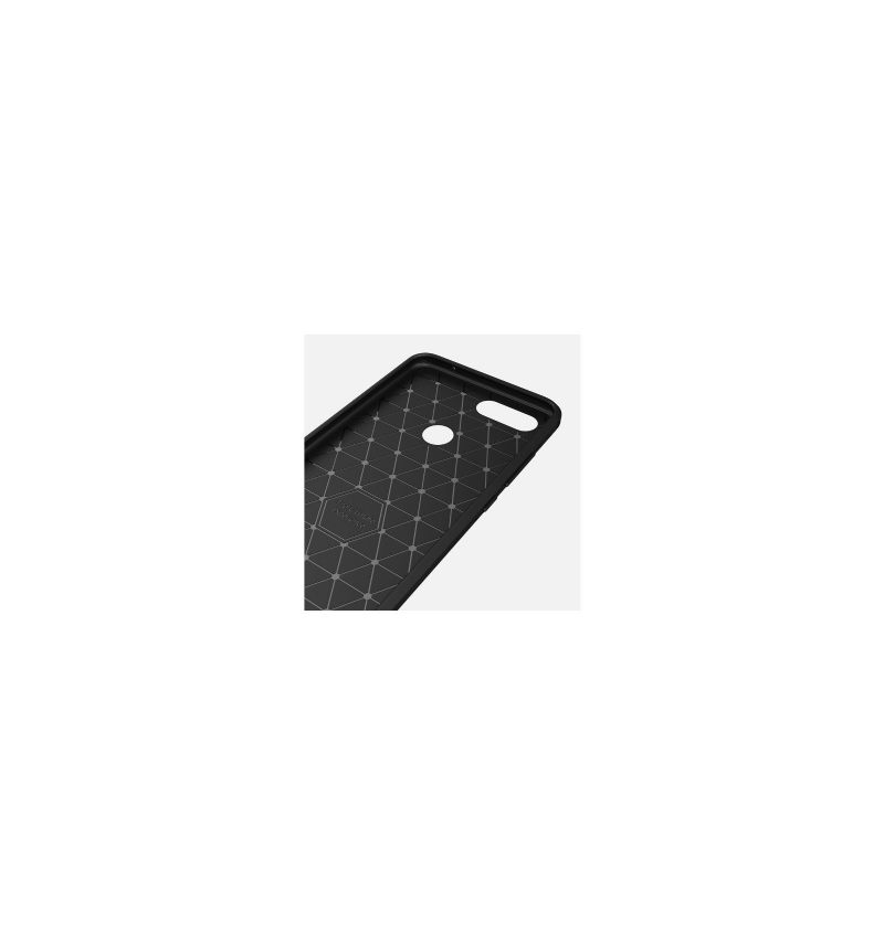 Hoesje voor Xiaomi Mi 8 Lite Anti-fall Koolborstel Gel
