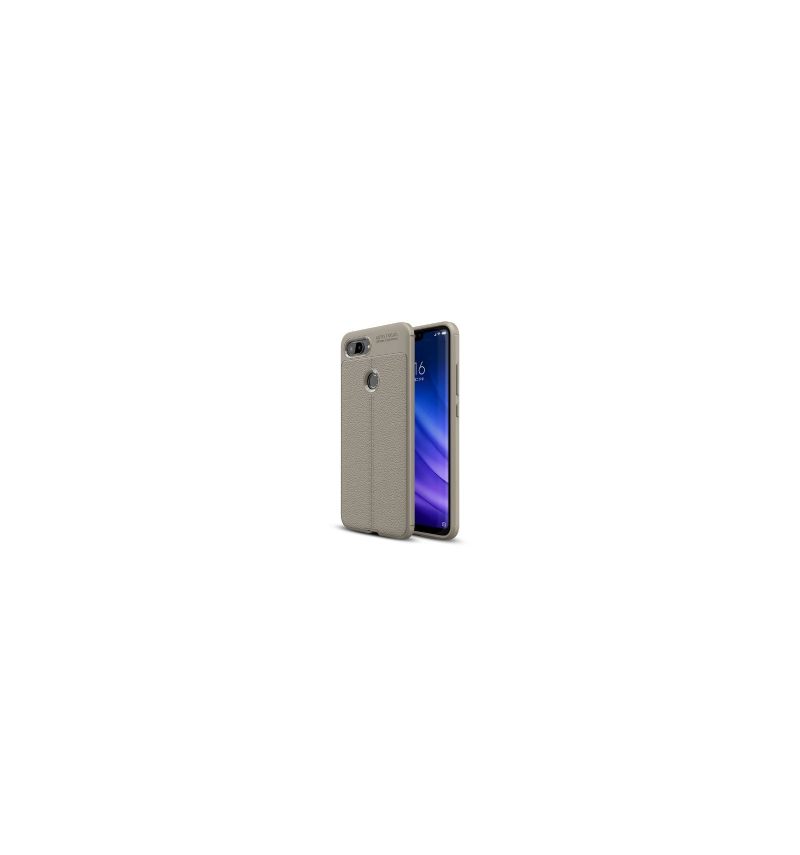 Hoesje voor Xiaomi Mi 8 Lite Litchi-textuur Leerstijl