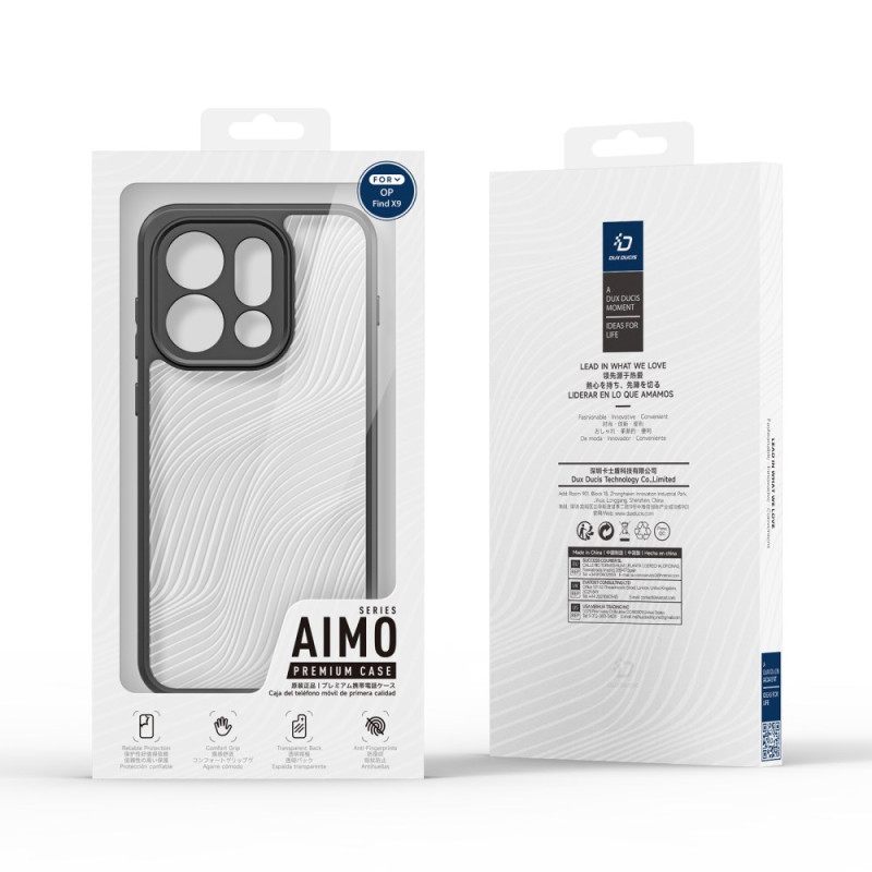 Cover Hoesje Oppo Find X9 5g Telefoonhoesje Aimo Series Dux Ducis