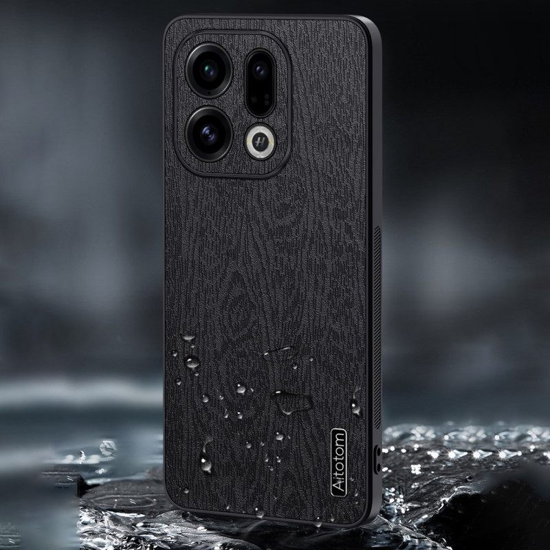 Cover Hoesje Oppo Find X9 5g Telefoonhoesje Houtstructuur