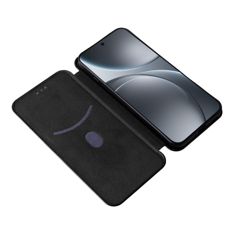 Folio-hoesje Oppo Find X9 5g Koolstofvezeltextuur