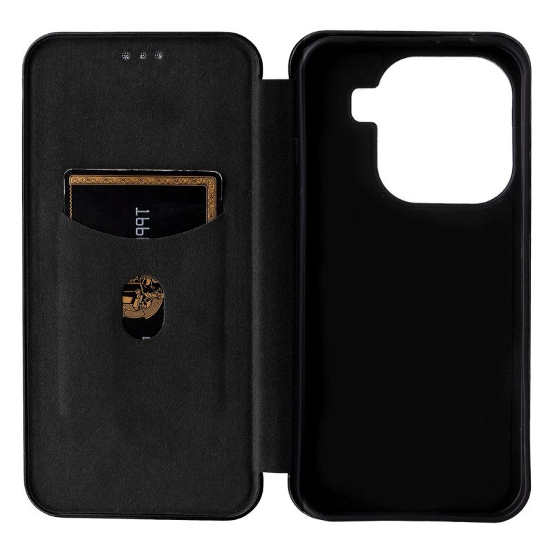 Folio-hoesje Oppo Find X9 5g Koolstofvezeltextuur