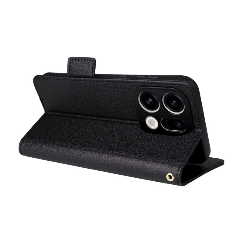 Folio-hoesje Oppo Find X9 5g Kunstleer Met Bandje