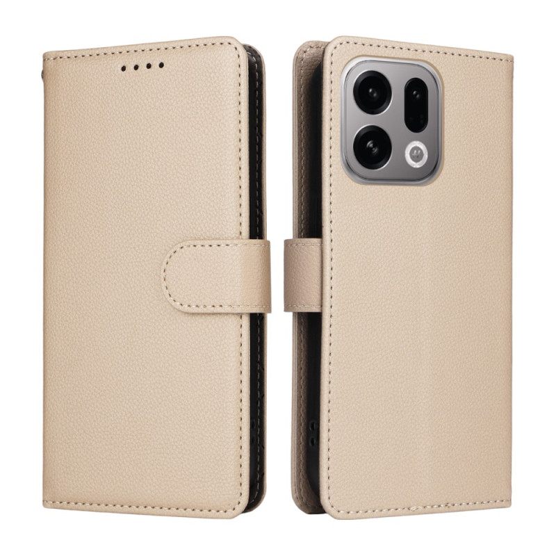 Folio-hoesje Oppo Find X9 5g Telefoonhoesje Rfid-bescherming