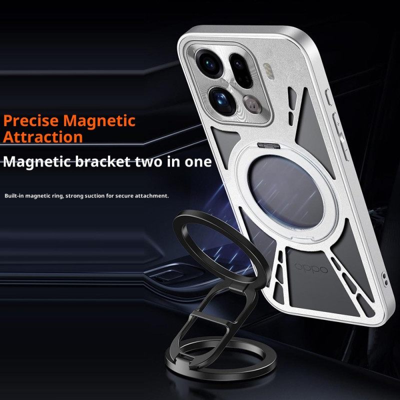 Hoesje Oppo Find X9 5g Draaibare Magnetische Houder En Warmteafvoer