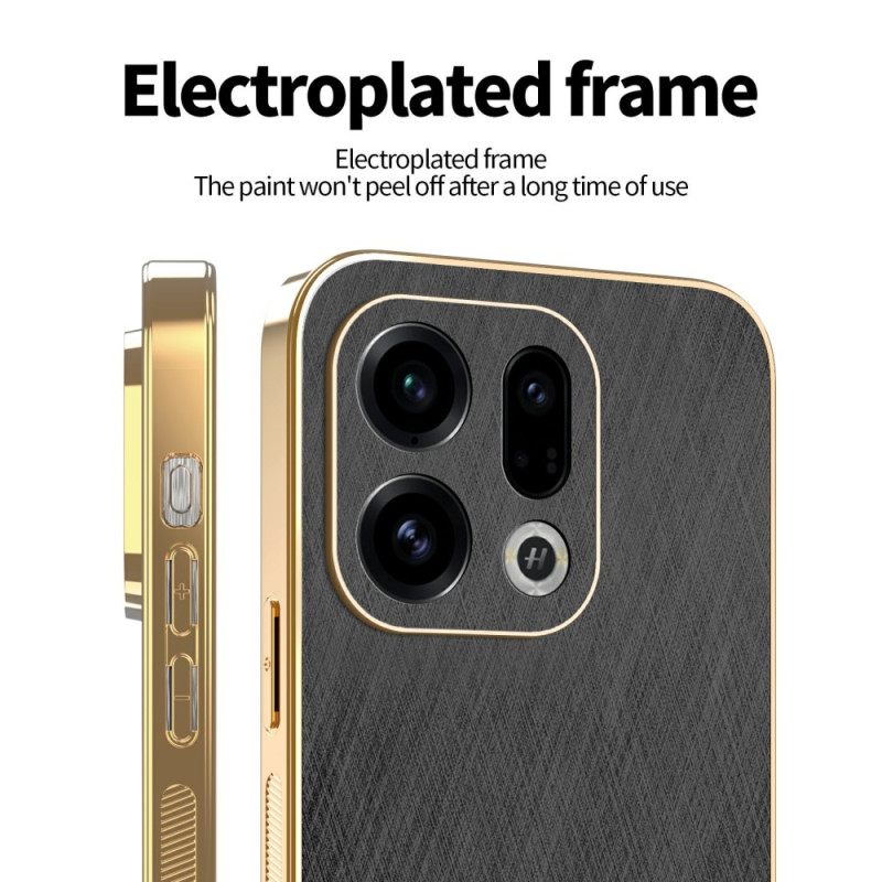 Hoesje Oppo Find X9 5g Kadem Lederlook