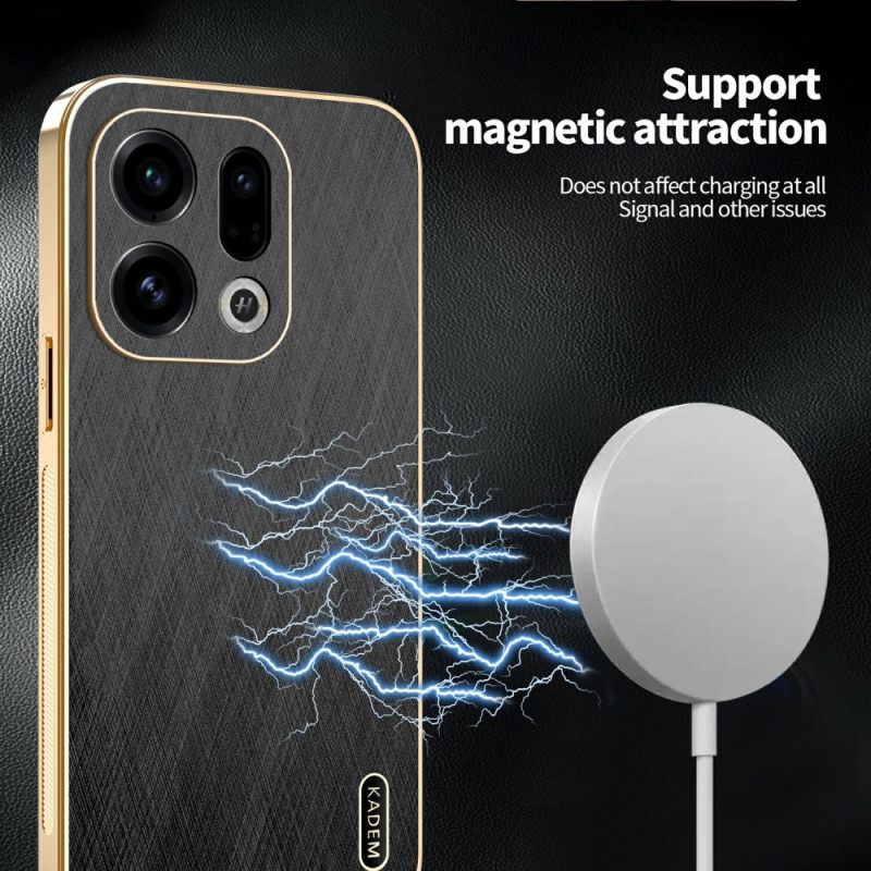 Hoesje Oppo Find X9 5g Kadem Lederlook