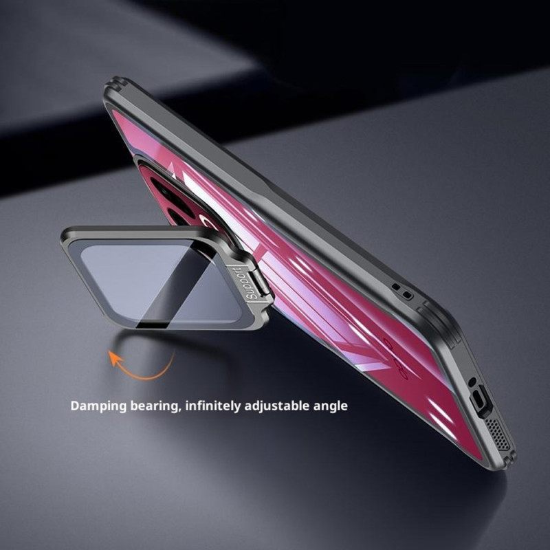Hoesje Voor Oppo Find X9 5g Transparant Met Ingebouwde Standaard En Camerabescherming