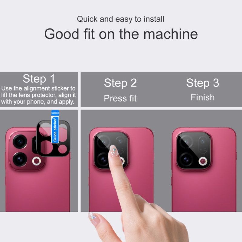 Lensprotector Van Gehard Glas Voor Oppo Find X9 5g (zwarte Versie)