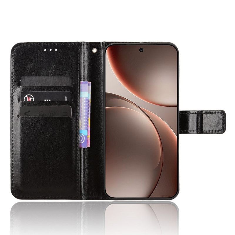 Leren Hoesje Oppo Find X9 5g Opvallend Kunstleer Bescherming Hoesje