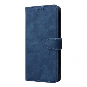 Leren Hoesje Oppo Find X9 5g Suède-effect Met Bandje Bescherming Hoesje