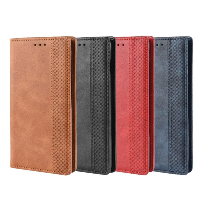 Cover voor Samsung Galaxy S10 Anti-fall Folio-hoesje De Cirénius-kaarthouder