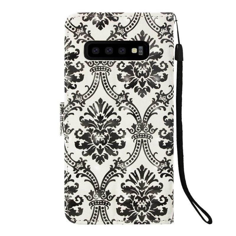 Cover voor Samsung Galaxy S10 Barok Patroon