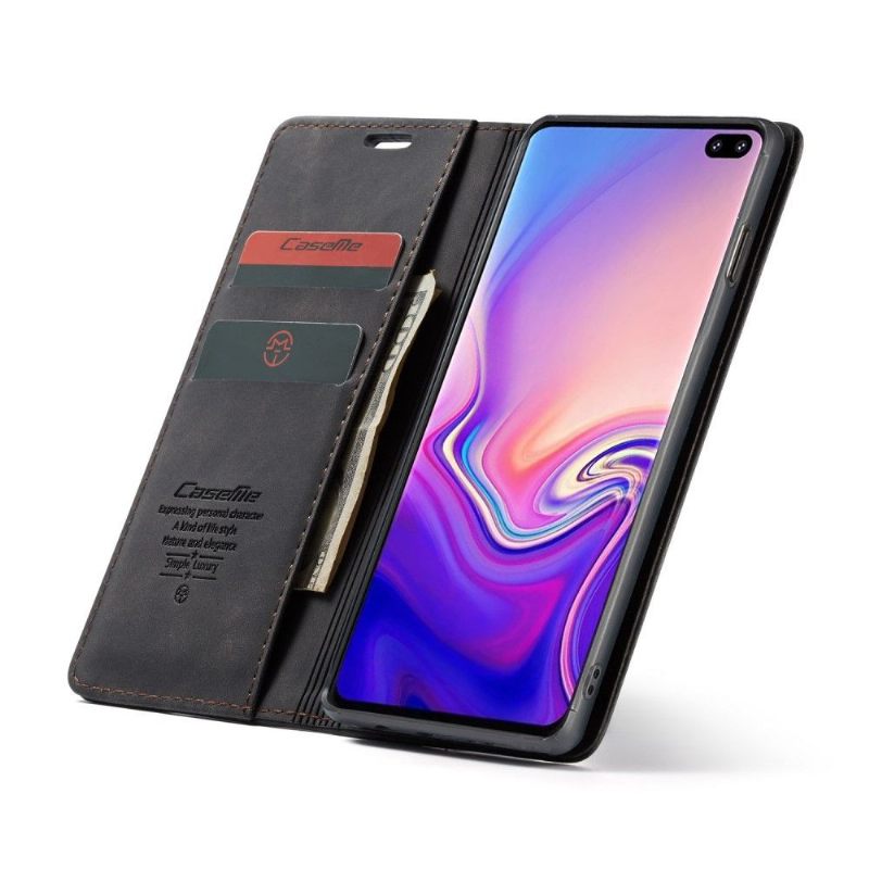 Cover voor Samsung Galaxy S10 Premium Kunstleer
