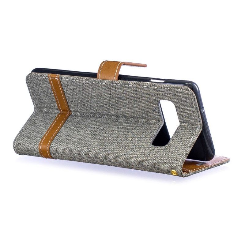 Flip Case voor Samsung Galaxy S10 Stoffen Bekleding